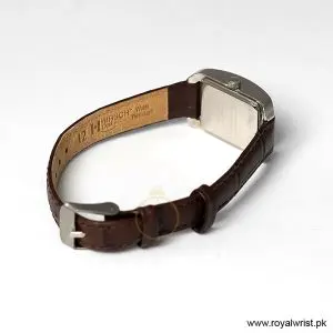 Tommy Hilfiger Women’s Quartz Dark Brown Leather Strap Silver Dial 20mm Watch 1780679/1 (Like New) - Image 4