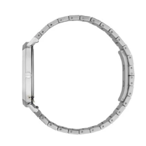 Alternative view of Gucci Unisex Swiss Made Quartz Silver Stainless Steel White Dial 35mm Watch YA157419 (Like New)