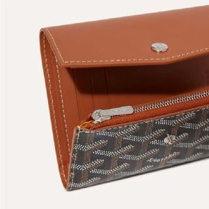 GOYARD Men Saint Gabriel Wallet Black & Tan STGABRPMLTY01CL03P