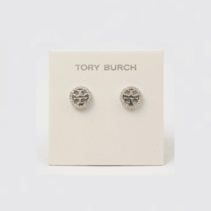 Tory Burch Women's Roundness Silver Small Earrings TB8246-1