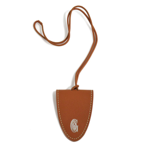 Goyard Unisex Croc Universel In Coffee Leather (Size: L8cm, H5cm, W1cm) CROCUNPMLCL03CL03X