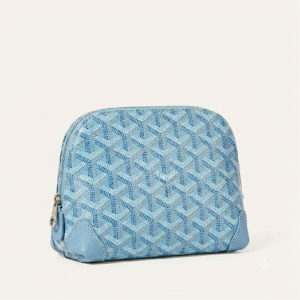Goyard Unisex Vendome PM Bag In Multicoloured Ice Blue (Size: L18cm, H13.5cm, W7cm) VENDOTPMLTY71CL23P