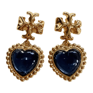 Tory Burch Women’s Statement Hoop Gold Plated Multicolour Earrings TB8398