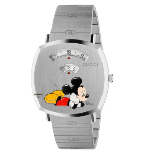 Gucci Unisex Swiss Made Quartz Silver Stainless Steel White Dial 35mm Watch YA157419 (Like New)
