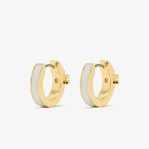 Tory Burch Kira Enamel Huggie Earrings TB9752 - Image 4