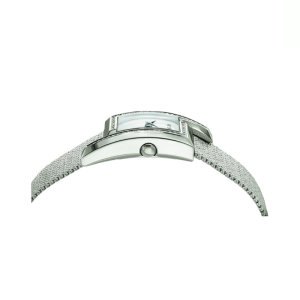 Alternative view of Versace Women's Quartz Swiss Silver Stainless Steel White Dial 21mm Watch VELU00719 (Without Tag)