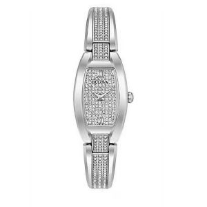 BULOVA Women’s Quartz Stainless Steel Mother of Pearl Dial 19mm Watch 96L235 (Like New)