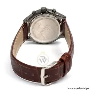 Hugo Boss Women’s Quartz Brown Leather Strap Black Mother Of Pearl Dial 38mm Watch 1502342/2 (Like New) - Image 3