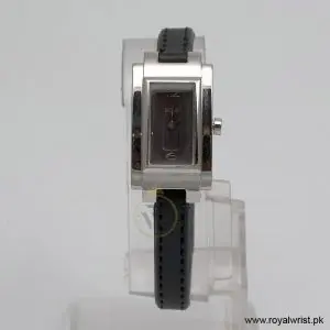 Hugo Boss Women’s Quartz Black Leather Strap Brown Dial 18mm Watch 1502097 (Like New)