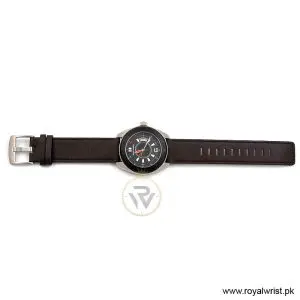 Hugo Boss Men’s Quartz Brown Leather Strap Black Dial 43mm Watch 1512613/5 (Like New) - Image 6