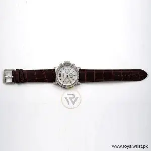 Hugo Boss Women’s Quartz Dark Brown Leather Strap Mother Of Pearl Dial 42mm Watch 1502215/6 (Like New) - Image 6