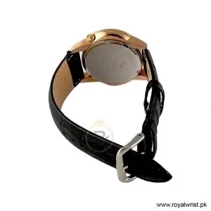 Elle Women’s Quartz Black Leather Strap Mother Of Pearl Dial 40mm Watch EL20049S03N/3 (Like New) - Image 3