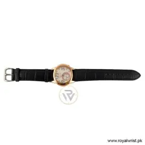 Elle Women’s Quartz Black Leather Strap Mother Of Pearl Dial 40mm Watch EL20049S03N/3 (Like New) - Image 4