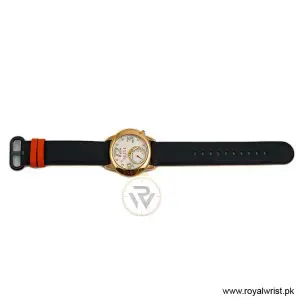 Elle Women’s Quartz Dark Green Leather Strap Mother Of Pearl Dial 40mm Watch EL20049S04N/2 (Like New) - Image 4
