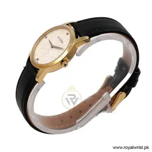 Alternative view of Pandora Women’s Quartz Swiss Made Black Leather Strap White Dial 30mm Watch 811037LS/4 (Like New)