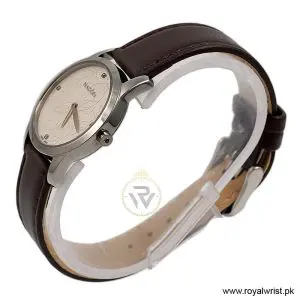Alternative view of Pandora Women’s Quartz Swiss Made Brown Leather Strap White Dial 30mm Watch 811037LS/5 (Like New)