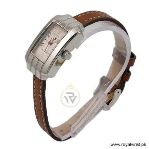 Alternative view of Tommy Hilfiger Women’s Quartz Brown Leather Strap White Dial 22mm Watch F80184 (Like New)