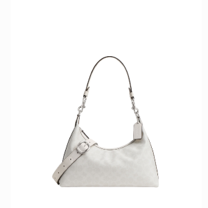 Coach Rowan Satchel In Signature Canvas For Women's - LIGHT KHAKI/CHALK (Size: W:13.97cm H:16.51cm D:26.67cm) CAM26