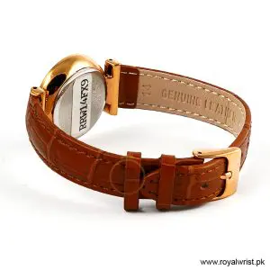 Lorus by Seiko Women’s Quartz Brown Leather Strap Blue Dial 28mm Watch RRW14FX9 (Like New) - Image 3