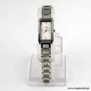 Lorus By Seiko Women’s Quartz Silver Stainless Steel Chain Silver Dial 20mm Watch Y120X057/1 (Like New)