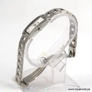 Alternative view of Lorus By Seiko Women’s Quartz Silver Stainless Steel Chain Silver Dial 20mm Watch Y120X057/1 (Like New)