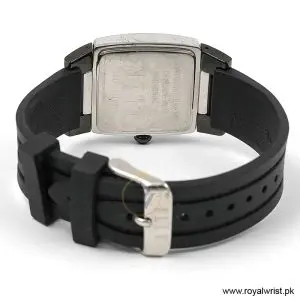 Elle Women’s Quartz Black Silicone Strap Black Dial 28mm Watch EL20052P02N (Like New) - Image 3