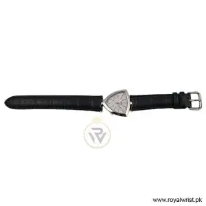 Elle Women's Quartz Black Leather Strap Pink Mother of Pearl Dial 35mm Watch EL20017S01C (Like New) - Image 4