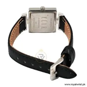 Elle Women’s Quartz Black Leather Strap Pink Dial 25mm Watch EL20028S05C/3 (Like New) - Image 3