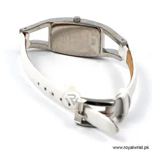 Elle Women's Quartz White Leather Strap White Mother Of Pearl Dial 20mm Watch EL20001S01C/3 (Like New) - Image 4
