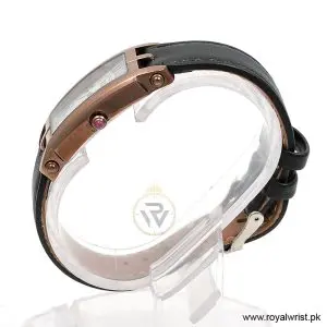 Alternative view of Elle Women’s Quartz Black Leather Strap Mother Of Pearl Dial 23mm Watch EL20051S04N/2 (Like New)