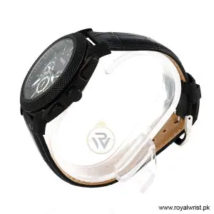 Alternative view of Fossil Men’s Quartz Black Leather Strap Black Dial 45mm Watch FS4552/5 (Like New)