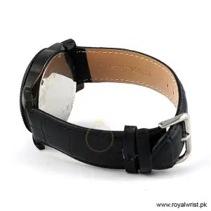 Fossil Men’s Quartz Black Leather Strap Black Dial 45mm Watch FS4552/5 (Like New) - Image 3