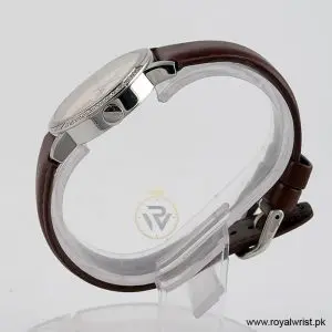 Alternative view of Tommy Hilfiger Women’s Quartz Brown Leather Strap Multi Color Dial 35mm Watch F80255/2 (Like New)