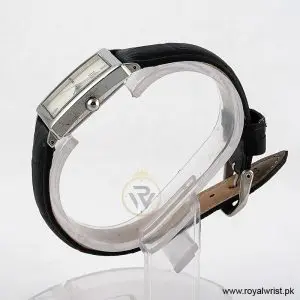 Alternative view of Elle Women’s Quartz Black Leather Strap Mother Of Pearl Dial 26mm Watch EL20026S01C/1 (Like New)