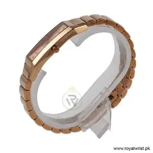 Alternative view of Elle Women’s Quartz Stainless Steel Rose Gold Dial 19mm Watch EL20086B03C (Like New)