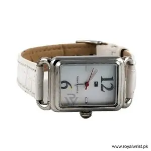 Tommy Hilfiger Women’s Quartz White Leather Strap White Dial 22mm Watch 1780887/1 (Like New) - Image 3