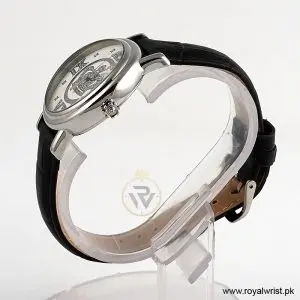 Alternative view of Juicy Couture Women’s Quartz Black Leather Strap White Dial 37mm Watch 1900760 (Like New)