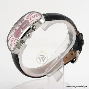 Alternative view of San Marco Women’s Quartz Black Leather Strap Multi Color Dial 33mm Watch RE16312/1 (Like New)