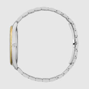 Alternative view of Gucci Men's Swiss Made Quartz Silver Stainless Steel Silver Dial 38mm Watch YA1264233