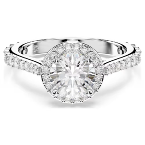 Swarovski Una Angelic Women’s Crystal Ring Silver-Tone Finish 5717927