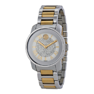 Movado Bold Luxe Women’s Quartz Swiss Made Two-Tone Stainless Steel Multi Dial 32mm Watch 3600256 (Factory Leftover - Without Tag)
