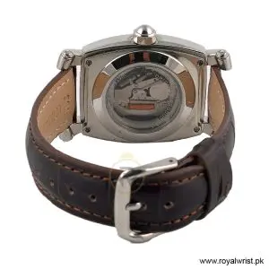 Pierre Cardin Men’s Quartz Dark Brown Leather Strap White Dial 36mm Watch PC10028/W8 (Like New) - Image 4