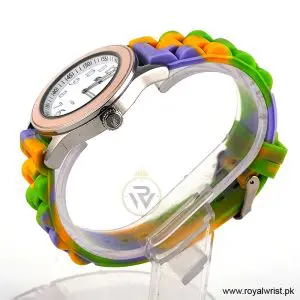 Alternative view of Lacoste Women’s Multi Colour Silicone Strap White Dial 38mm Watch 2000515/1 (Like New)