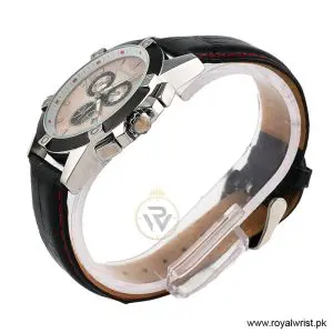 Alternative view of San Marco Men’s Quartz Black Leather Strap Light Pink Dial 40mm Watch R6035G/5 (Like New)