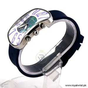 Alternative view of San Marco Women’s Quartz Blue Silicone Strap Blue Mother Of Pearl Dial 34mm Watch R8308G/1 (Like New)