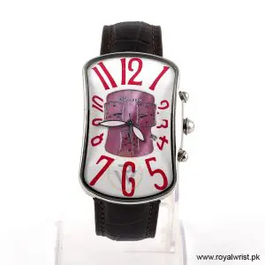 San Marco Women’s Quartz Brown Leather Strap Multi Color Dial 33mm Watch RE16312/5 (Like New)