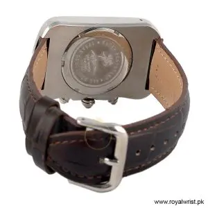 San Marco Women’s Quartz Brown Leather Strap Multi Color Dial 33mm Watch RE16312/5 (Like New) - Image 4