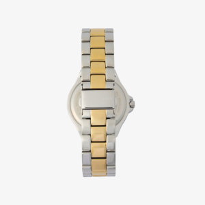 Alternative view of Michael Kors Women's Crystal Bezel Blue Dial Two-Tone Stainless Steel Watch MKO1189