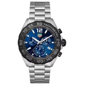 Tag Heuer Formula 1 Men's Swiss Made Stainless Steel Blue Dial 43mm Watch CAZ101AV.BA0842 (Factory Leftover)