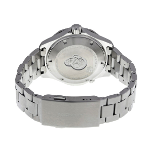 Tag Heuer Aquaracer Men’s Automatic Swiss Made Silver Stainless Steel Black Dial 41mm Watch WAK2110.BA0830 (Factory Leftover) - Image 3